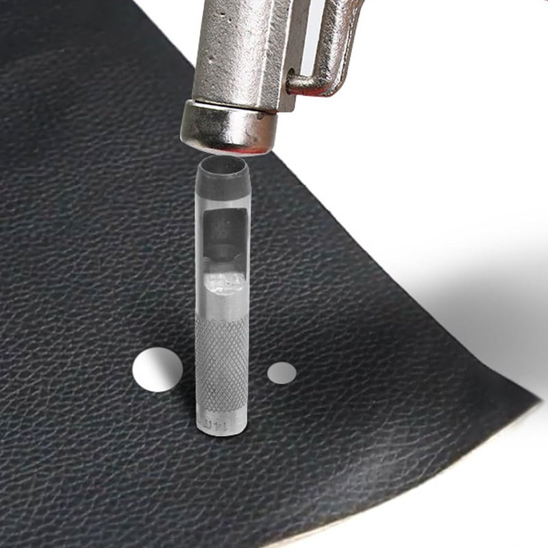Utoolmart Leather Craft Hollow Hole Punch, Round Carbon Steel Leather Craft Tool, 16mm Hole Punch, 1 Pcs - Image 4